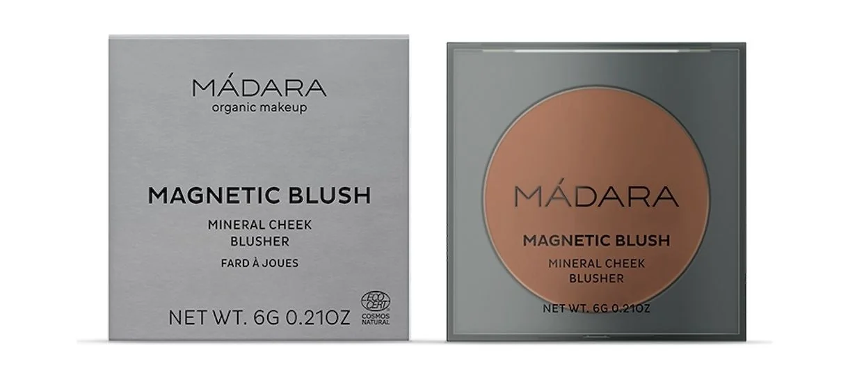 MÁDARA Magnetic Blush 1 Fierce Flame minerální tvářenka 6 g