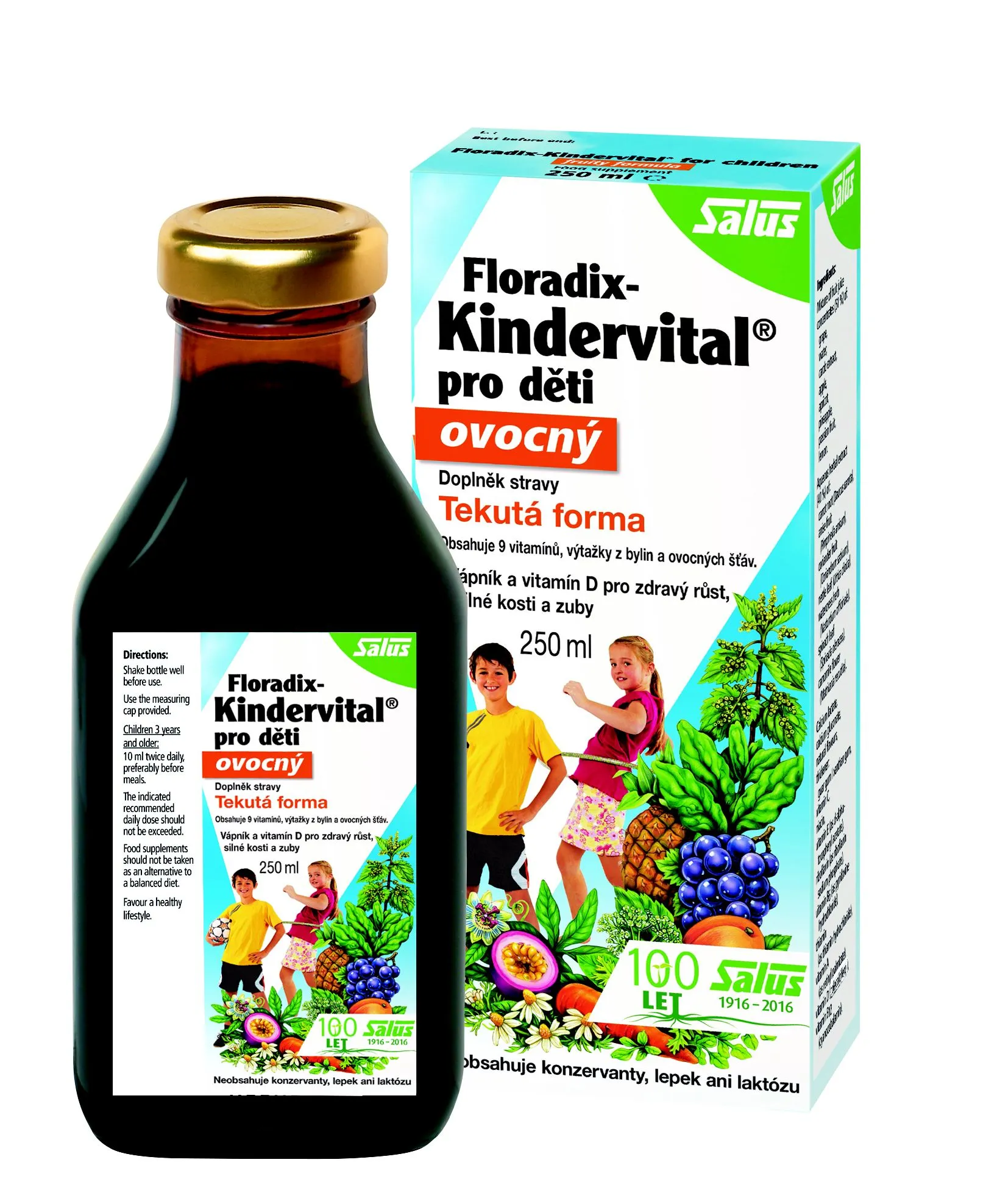 Salus Floradix Kindervital Fruity sirup 250 ml