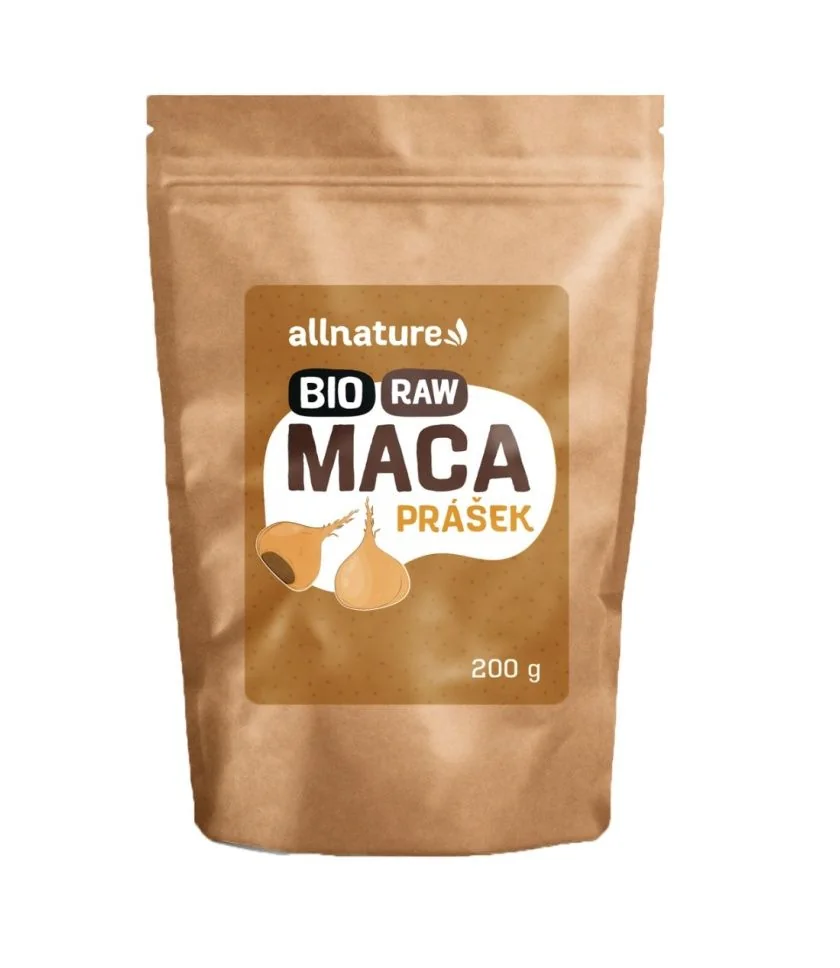 Allnature Maca BIO RAW prášek 200 g