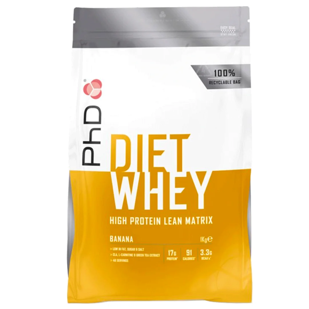 PhD Nutrition Diet Whey 1kg - čokoláda, oříšek