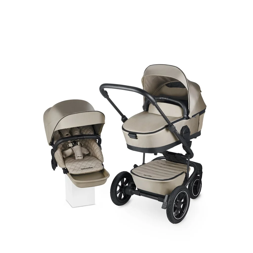 Easywalker Kočárek kombinovaný Harvey⁵ Premium Pearl Taupe XXL AIR 