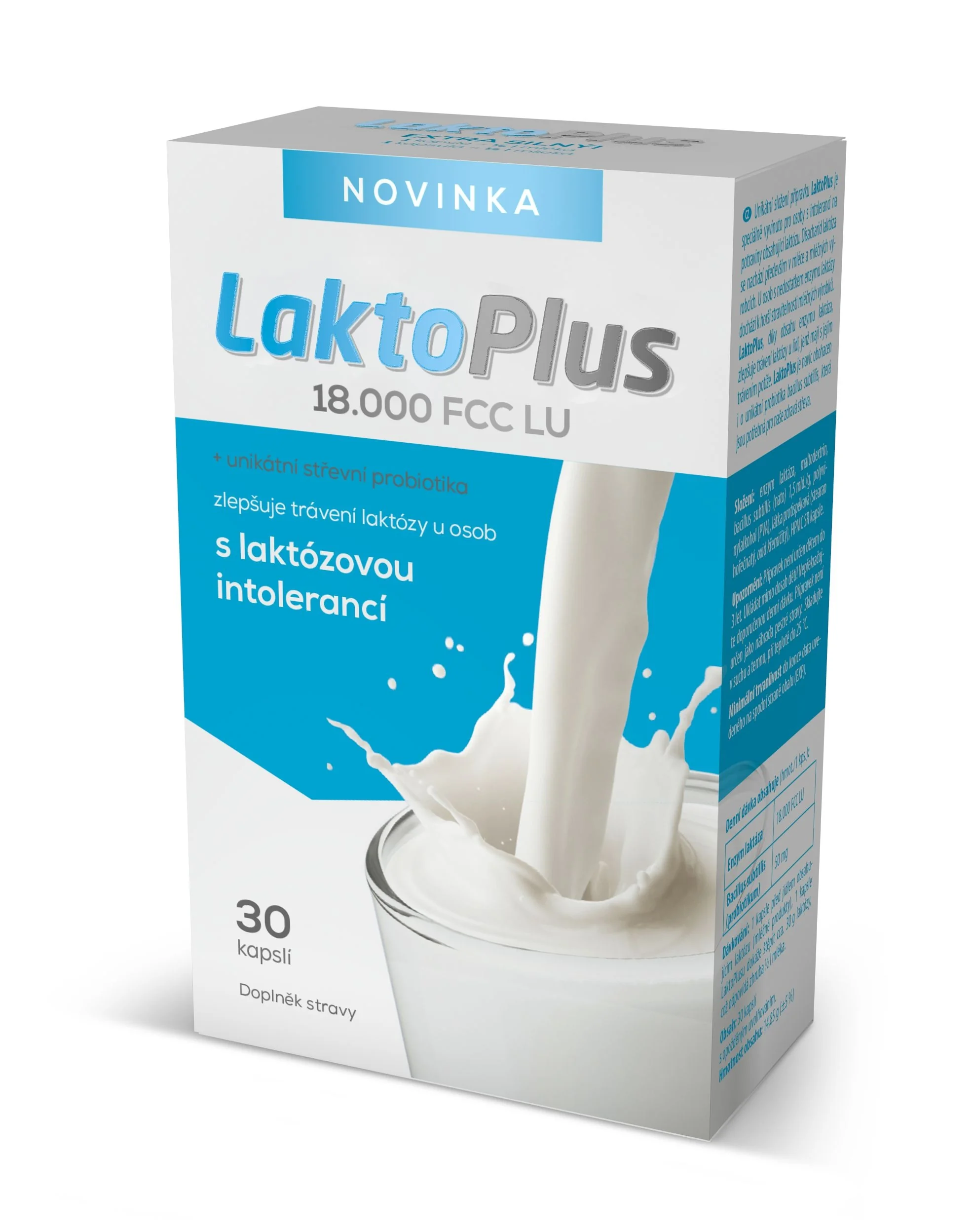 LaktoPlus 18.000 FCC LU 30 kapslí