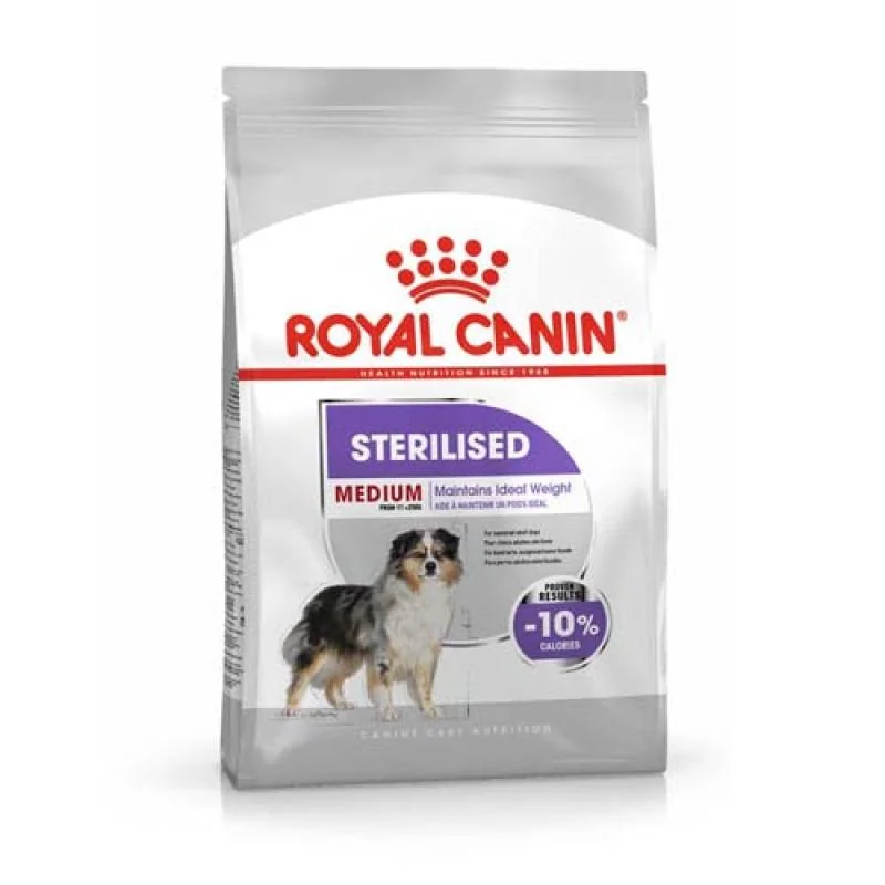 Royal Canin CCN Medium Sterilised 3kg -pro kastrované psy středních plemen 