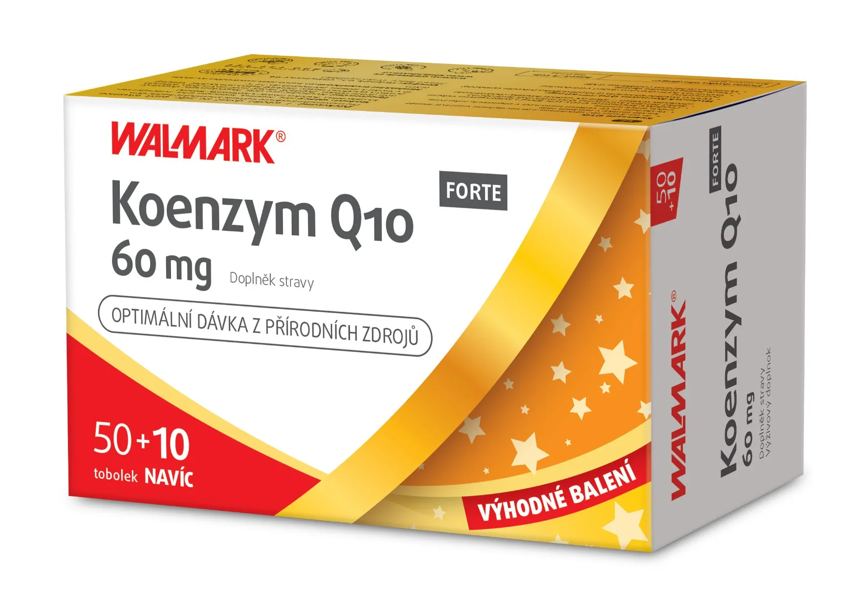 Walmark Koenzym Q10 FORTE 60 mg 50+10 tobolek