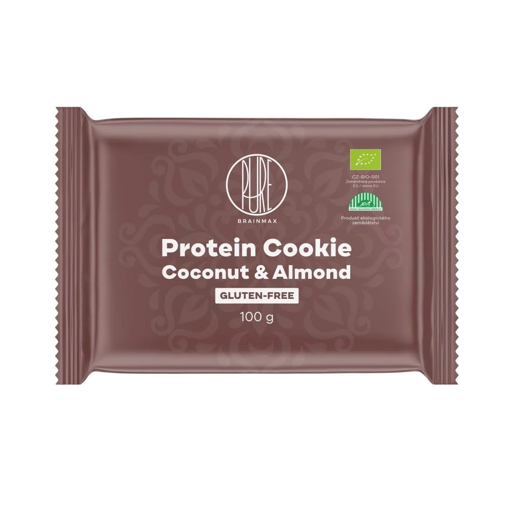 BrainMax Pure Protein Cookie Kokos & mandle BIO 100 g