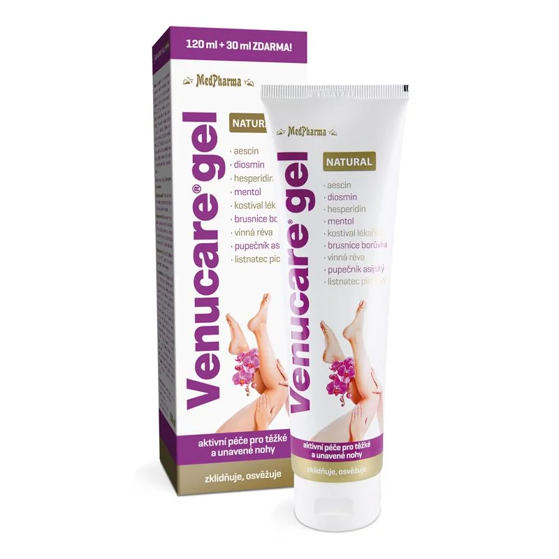 MedPharma Venucare gel NATURAL 120+30 ml