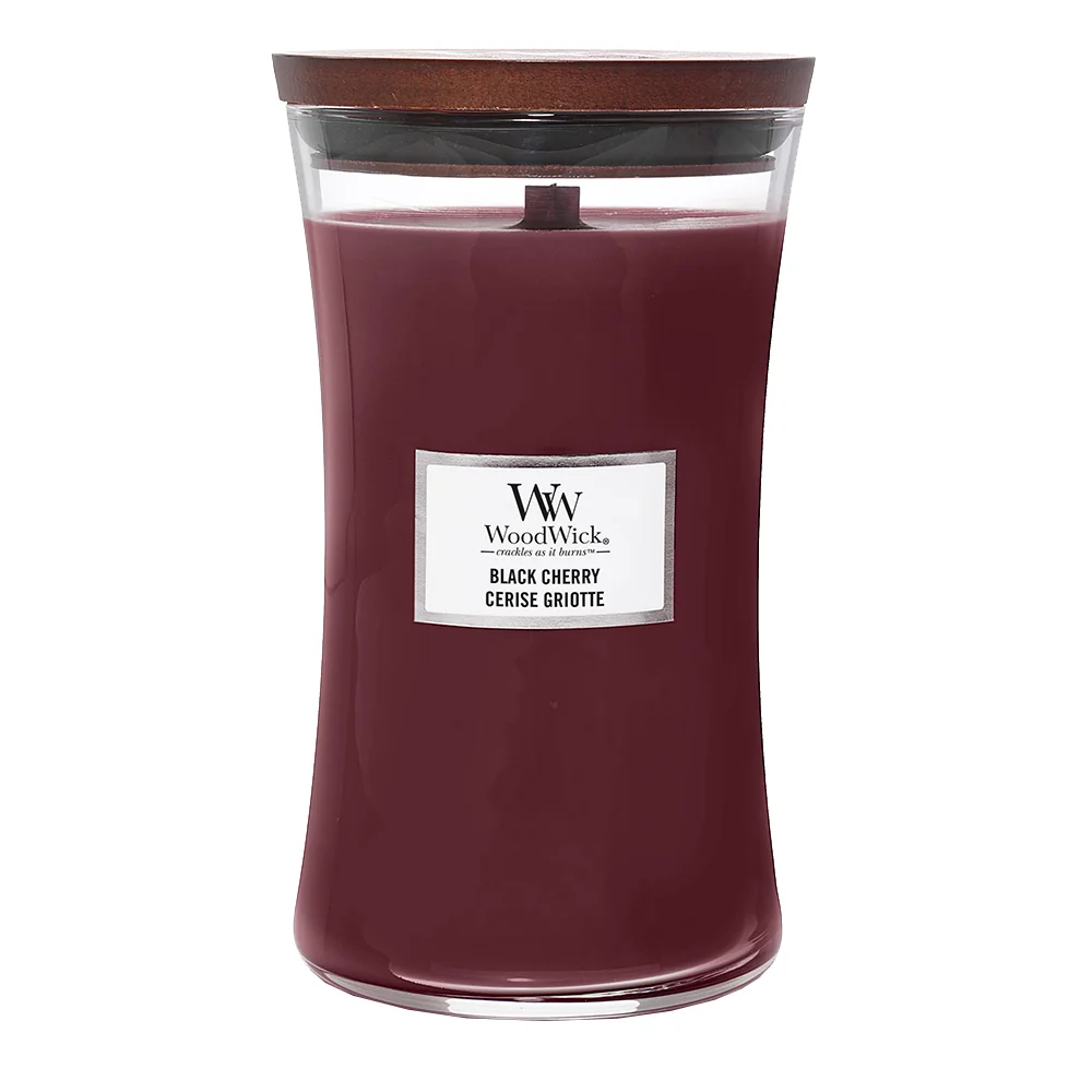 Wood Wick Vonná svíčka Black Cherry 609 g