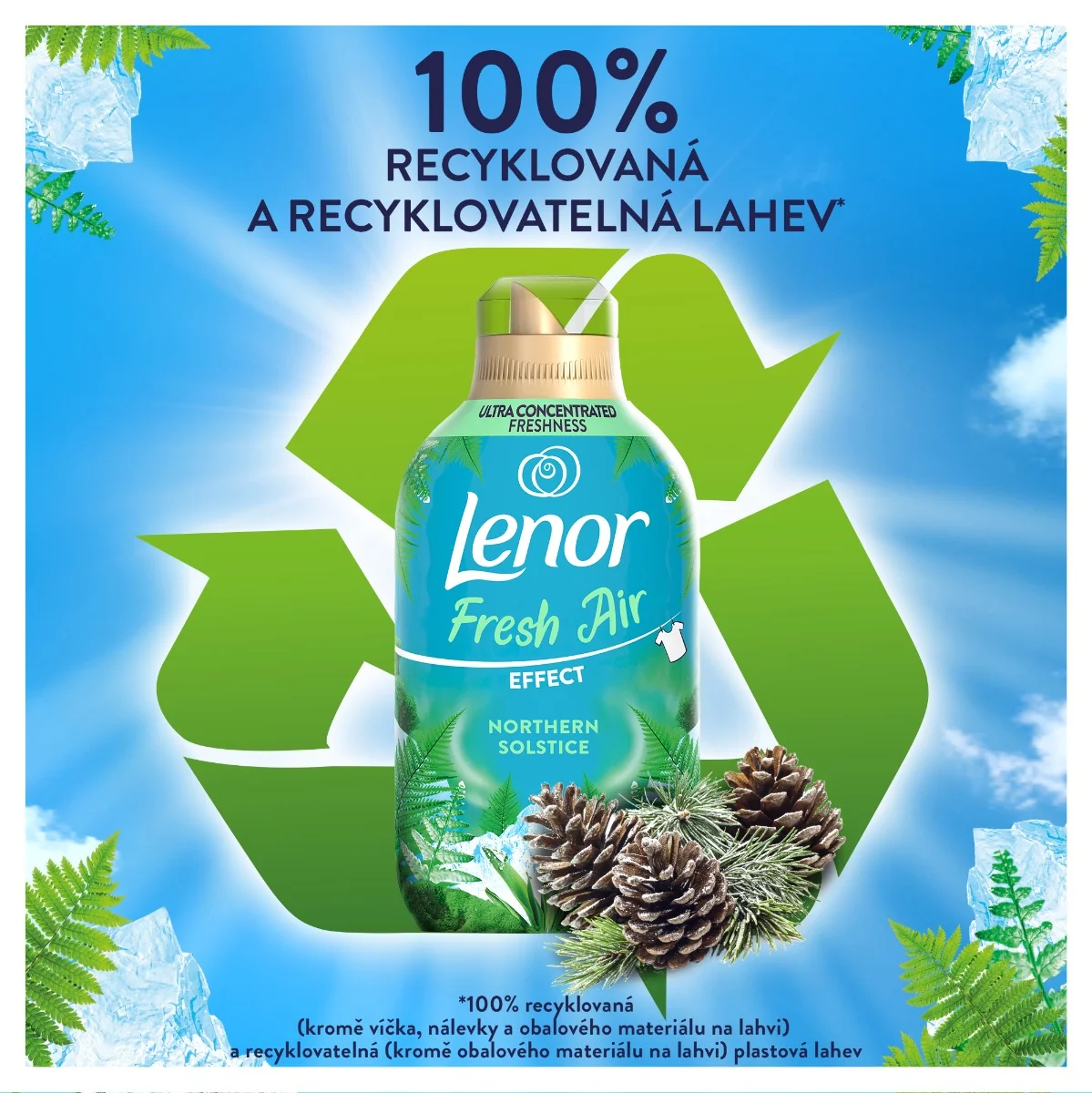 Lenor Fresh Air Aviváž Northern Solstice 770 ml 55 praní