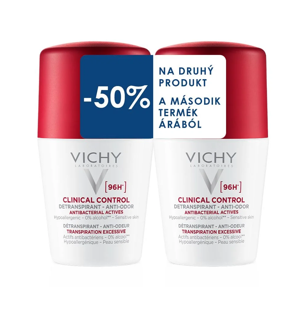 Vichy Deo 96H Detranspirant proti zápachu DUO 2x50 ml