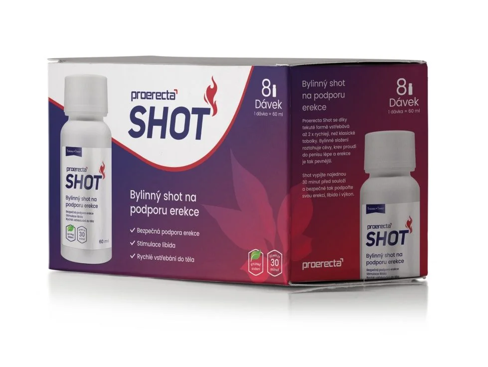 Proerecta SHOT na podporu erekce 8x60 ml